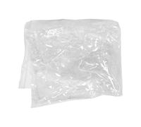 COOPHYA Pouf Canapé de Rangement Transparent pour Peluches, Fauteuil Triangulaire 85 X 66,5 Cm, Siège Pliable pour Chambre D'garçon et Filles et Salle de Jeux, Organiseur de Jouets