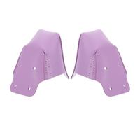 COOPHYA Protège-Orteils 4 Trous de Fixation pour Patins à roulettes en Cuir 1 Paire Pourpre Protège Efficacement Embouts des Chaussures de Roller