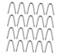 COOPHYA Selle Filet D'escrime u Agrafes Fixation des Agrafes U Agrafes pour L'escrime Clôture De Base Agrafes De Grillage Clous De Fixation De Grillage Agrafes en Fil Le Fer