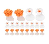COOPHYA Séparateurs D'orteils pour Éviter Erreurs de Coloration Vernis à en Silicone 16 Pièces pour Pédicure, Accessoires Pratiques