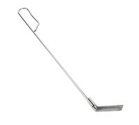 COOPHYA Spatule à Griller en Acier Inoxydable Brûlant Brûler Râteau à Charbon Carboniser Râteau à Cendres pour Poêle à Bois Fumeur De Charbon De Bois Outil De Cendres Poker