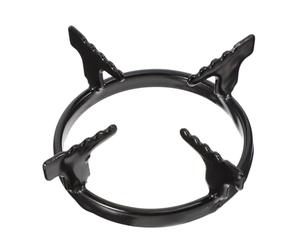 COOPHYA Support de Brûleur en Fer Noir pour Cafetière et Casseroles, Surface Lisse sans Bavures, Design Spécial Finition Soignée, Accessoire la Cuisine pour Cuisinière à Gaz