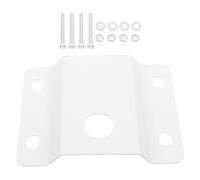 COOPHYA Support de Fixation pour Bras de Lampadaire Support D’éclairage Solaire Fer Blanc pour Lampadaires Projets D’éclairage Public et Cours Résistant aux Intempéries Robuste
