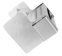 COOPHYA Support de Rangement D'outils Portable en PVC avec Tiroir Pratique pour Bureau et Maison, Organiseur D'outils Multifonction en PE Argenté