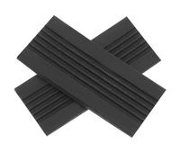 COOPHYA Tapis Antidérapant en Silicone pour Grosse Caisse, 1 Paire, Compatible, Protection Stable pour Batterie Lors de Performances Musicales