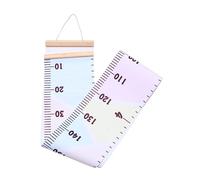 COOPHYA Toise Murale Décorative Amovible pour Chambre Garçon Fille Graphique de Mesure Hauteur Macaron pour Croissance