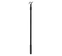 COOPHYA Tringle Télescopique en Alliage D'aluminium Noir 60 Cm pour Ouverture de Rideaux, Facile à Saisir et Réglable, Adaptée à Tout Endroit Nécessitant Un Ouvre-Rideau