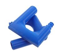 COOPHYA Tube de Trop-Plein Installation Sécurisée 2 Pièces pour Piscine, Support de Bord de Seau, Plastique, Bleu, 11,50x10,90x2,90cm Équilibre la Pression, pour Seau et Tonneau