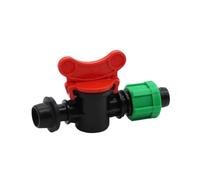 CooPo Irrigation de jardin 13mm à 15mm vanne de dérivation d'irrigation goutte à goutte vanne de dérivation d'irrigation goutte à goutte avec serrure parfaite for l'irrigation