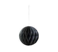 coopz Décoration de Noël en papier - Boule de Noël - Pendentif - 11 cm - Couleur : anthracite
