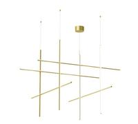 Flos Coordinates Module S Pendelleuchte, champagne anodisé