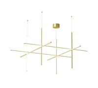 FLOS lampe à suspension COORDINATES S4 (Champagne - Aluminium Extrudé)