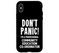 Coordinateur de l'éducation communautaire Coque pour iPhone X/XS