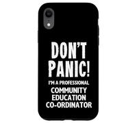 Coordinateur de l'éducation communautaire Coque pour iPhone XR