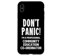 Coordinateur de l'éducation communautaire Coque pour iPhone XS Max