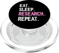 Coordinateur de Recherche Clinique étudiant drôle en Recherche Scientifique PopSockets PopGrip pour MagSafe