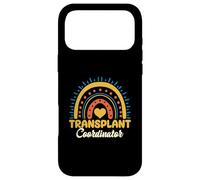 Coordinateur de Transplantation Boho Rainbow Organ Transplant Team Coque pour iPhone 17 Pro Max