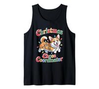 Coordinateur du Chaos de Noël Hommes Femmes Corgidor Corgi Débardeur