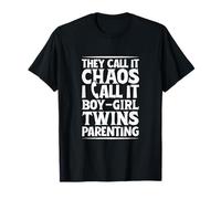Coordinateur du chaos - Jumeaux garçon-fille T-Shirt