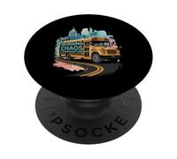 Coordinateur du Chaos matinal, Illustration Humoristique d'u PopSockets PopGrip Adhésif