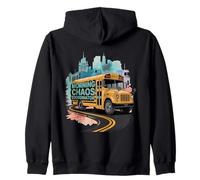 Coordinateur du Chaos matinal, Illustration Humoristique d'u Sweat à Capuche