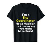 Coordinateur du site Area Construction Manager Emploi Leader de carrière T-Shirt