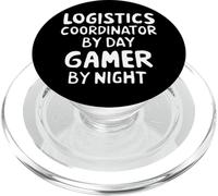 Coordinateur logistique par Day Gamer by Night PopSockets PopGrip pour MagSafe