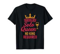 Coordinatrice de Single Mom Life Chaos Wine Coffee Hustle Queen T-Shirt