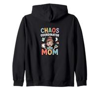 Coordinatrice du Chaos Mom Funny Mom Life Sweat à Capuche