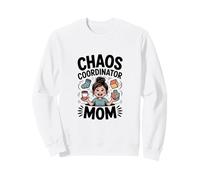 Coordinatrice du Chaos Mom Funny Mom Life Sweatshirt