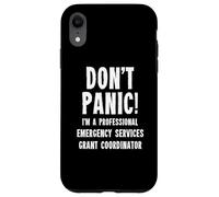 Coordonnateur des subventions pour Les Services d'urgence Coque pour iPhone XR