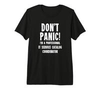 Coordonnateur du Catalogue des Services informatiques T-Shirt Haut de Gamme