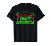 Coordonnateur du Chaos de Noël Correspondant à la Famille de Noël T-Shirt