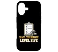 Coordonnateur du Chaos Niveau Cinq Professeur occupé Coque pour iPhone 17