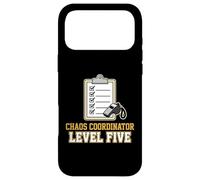 Coordonnateur du Chaos Niveau Cinq Professeur occupé Coque pour iPhone 17 Pro Max