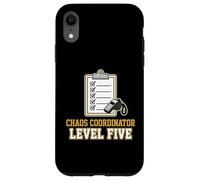 Coordonnateur du Chaos Niveau Cinq Professeur occupé Coque pour iPhone XR