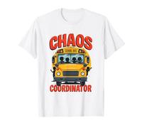 Coordonnateur Professionnel du Chaos pour Chauffeur de Bus Scolaire Amusant T-Shirt