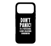 Coordonnatrice des Relations avec la clientèle Coque pour iPhone 17 Pro Max