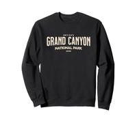 Coordonnées GPS du Grand Canyon National Park, Arizona Sweatshirt