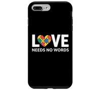 Coore Puzzle Amore Senza Parole Consapevolezza Autismo Coque pour iPhone 7 Plus/8 Plus