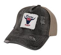 Coors Banquet Rodeo Trucker Chapeau Casquettes Bleu, Taille unique