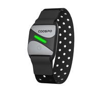 Coospo Fréquence Cardiaque Brassard Bluetooth Ant+,Brassard Cardiofrequencemetre En Temps Réel,Capteur Optique De Fréquence Cardiaque Compatible Avec Strava Garmin Wahoo Zwift Peloton - Type White #A