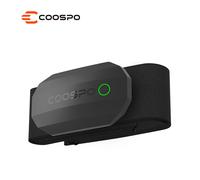 COOSPO H808S capteur de fréquence cardiaque double Mode ANT Bluetooth avec sangle pectorale ordinateur de cyclisme pour moniteur de sport Wahoo Garmin Zwift H808S-B-BK