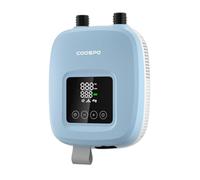 COOSPO Pompe à air Portable Wave 20 Drive pour Sup, gonfleur électrique Haute Pression 20 PSI, Batterie Rechargeable de 32,76 Wh, Compatible avec Un Chargeur de Voiture 12 V pour Planches de Paddle