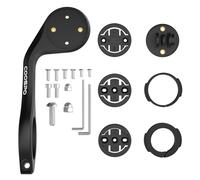 CooSpo Support pour Ordinateur de vélo, Fixation Rapide pour Ordinateur de vélo Garmin, Wahoo, Bryton, Compatible avec gopro, Support de Vélo à Montage Avant