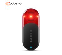 COOSPO TR70 Radar feu arrière vélo intelligent feu arrière avertissement de frein IP67 étanche vélo feu arrière 7 Modes d'éclairage feu arrière TR70