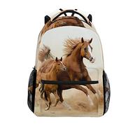 COOSUN Bébé Cheval et Sa Mère Aléatoire Sac à dos Cartable Voyage Daypack Multicolore, multicolore, Sac à, multicolore, Sac à