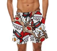 COOSUN - Short de bain - Homme Multicolore Multicolore S - Multicolore - L