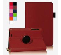 COOVY® Etui pour Google ASUS Google Nexus 7 (1. Generation Model 2012) Coque de Protection Rotation 360° Smart Housse Cover Case Stand Auto Réveil/Sommeil | Marron