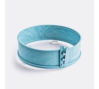 coox Moule à charnière 26 cm avec plateau de service en verre et pieds en verre - Cuisson et service en un seul - Silicone antiadhésif - Passe au lave-vaisselle - Pas de transformation - Sans BPA